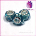 Factory price large hole and high quality glass beads in bulk